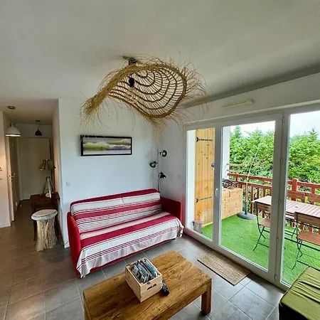 Grand - Piscine - Plage- Terrasse Апартаменты Сен-Жан-де-Люз